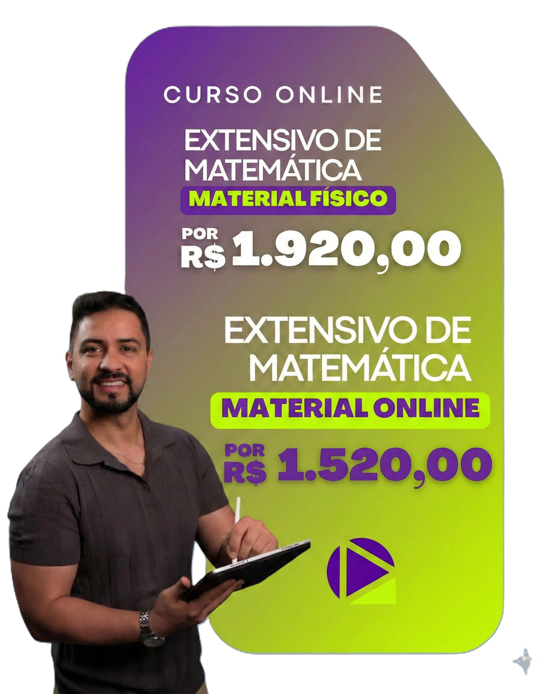 Promo Extensivo - Material Físico e Online